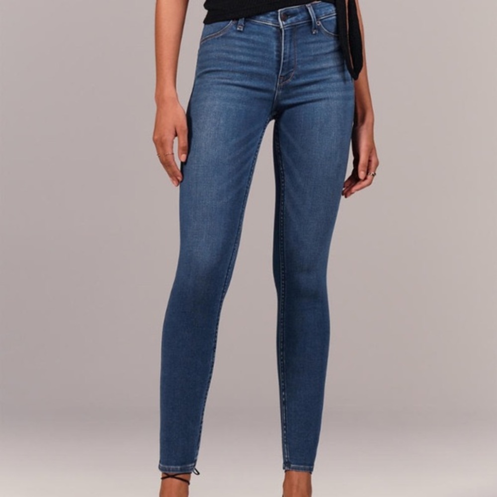 abercrombie harper low rise jean leggings size 24 short or 00